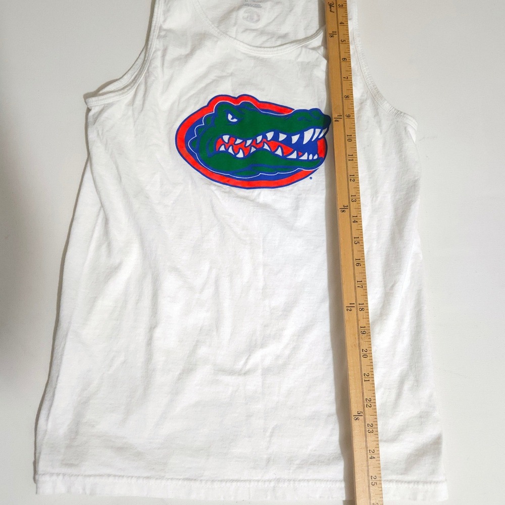 Champion Florida Gators Tank Top White Mens Small NCAA Sleeveless Shirt Logo - Picture 4 of 5
